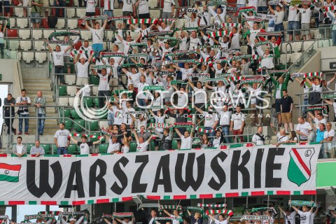  26.07.2015 WARSZAWA PILKA NOZNA EKSTRAKLASA<br />FOOTBALL LIGA EUROPY II RUNDA ELIMINACJI STADION LEGII <br />MECZ LEGIA WARSZAWA - PODBESKIDZIE BIELSKO BIALA<br />NA STADIONIE MARSZALKA JOZEFA PILSUDSKIEGO<br />N/Z KIBICE LEGII WARSZAWA<br /> 