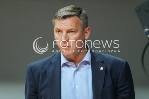  02.08.2015 LUBLIN <br />SIATKOWKA KOBIET  WORLD GRAND PRIX II DYWIZJI 2015 FIVB VOLLEYBALL <br />MECZ POLSKA - HOLANDIA ( POLAND - NETHERLANDS ) <br />N/Z PAWEL PAPKE - PREZES PZPS<br /> 