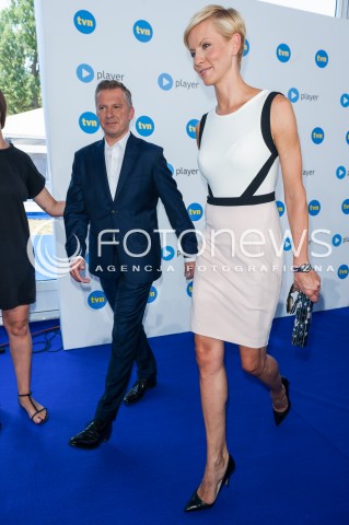  05.08.2015 WARSAWA<br />PREZENTACJA JESIENNEJ OFERTY PROGRAMOWEJ TVN<br />N/Z ANITA WERNER GRZEGORZ KAJDANOWICZ<br /> 