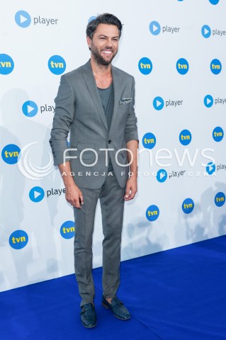  05.08.2015 WARSAWA<br />PREZENTACJA JESIENNEJ OFERTY PROGRAMOWEJ TVN<br />N/Z OLIVIER JANIAK<br /> 