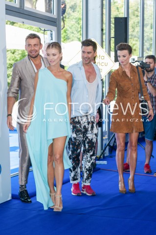  05.08.2015 WARSAWA<br />PREZENTACJA JESIENNEJ OFERTY PROGRAMOWEJ TVN<br />N/Z JOANNA KRUPA DAWID WOLINSKI KATARZYNA SOKOLOWSKA MARCIN TYSZKA<br /> 