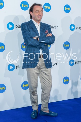  05.08.2015 WARSAWA<br />PREZENTACJA JESIENNEJ OFERTY PROGRAMOWEJ TVN<br />N/Z MICHEL MORAN<br /> 