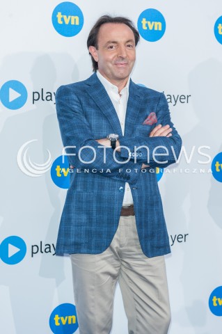  05.08.2015 WARSAWA<br />PREZENTACJA JESIENNEJ OFERTY PROGRAMOWEJ TVN<br />N/Z MICHEL MORAN<br /> 