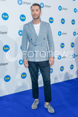  05.08.2015 WARSAWA<br />PREZENTACJA JESIENNEJ OFERTY PROGRAMOWEJ TVN<br />N/Z FILIP BOBEK<br /> 