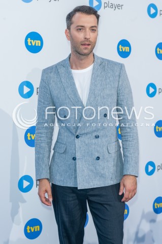  05.08.2015 WARSAWA<br />PREZENTACJA JESIENNEJ OFERTY PROGRAMOWEJ TVN<br />N/Z FILIP BOBEK<br /> 