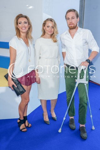  05.08.2015 WARSAWA<br />
PREZENTACJA JESIENNEJ OFERTY PROGRAMOWEJ TVN<br />
N/Z PAULINA CHRUSCIEL MATEUSZ JANICKI ANNA KALCZYNSKA MACIEJOWSKA<br />
 