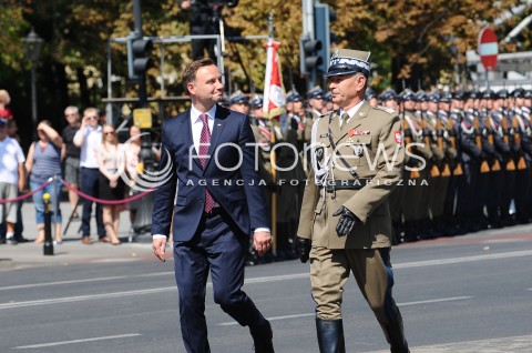  15.08.2015 WARSZAWA<br />
OBCHODY SWIETA WOJSKA POLSKIEGO<br />
UROCZYSTOSCI PANSTWOWE<br />
N/Z PREZYDENT RP ANDRZEJ DUDA<br />
 