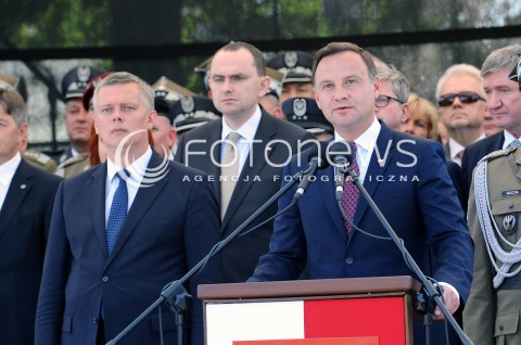  15.08.2015 WARSZAWA<br />
OBCHODY SWIETA WOJSKA POLSKIEGO<br />
UROCZYSTOSCI PANSTWOWE<br />
N/Z PREZYDENT RP ANDRZEJ DUDA<br />
 