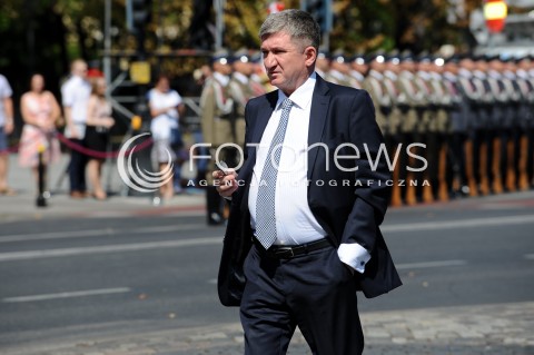  15.08.2015 WARSZAWA<br />OBCHODY SWIETA WOJSKA POLSKIEGO<br />UROCZYSTOSCI PANSTWOWE<br />N/Z MARSZALEK SEJMU JERZY WENDERLICH <br /> 