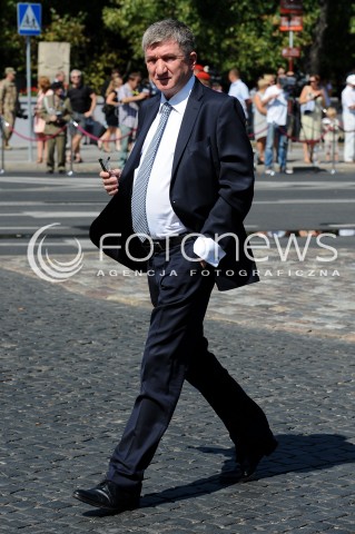  15.08.2015 WARSZAWA<br />OBCHODY SWIETA WOJSKA POLSKIEGO<br />UROCZYSTOSCI PANSTWOWE<br />N/Z MARSZALEK SEJMU JERZY WENDERLICH <br /> 