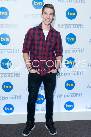  19.08.2015 WARSZWA<br />PREZENTACJA SERIALU TVN AZ PO SUFIT<br />N/Z KAMIL SZEPTYCKI<br /> 