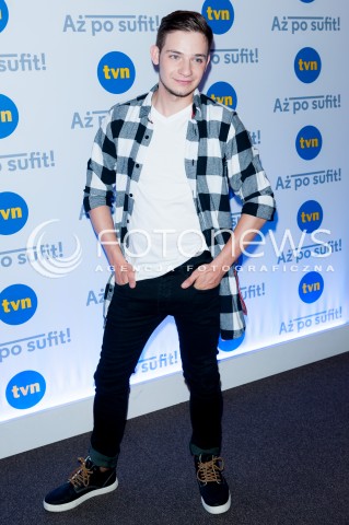  19.08.2015 WARSZWA<br />PREZENTACJA SERIALU TVN AZ PO SUFIT<br />N/Z KRZYSZTOF CHODOROWSKI<br /> 