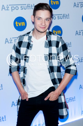  19.08.2015 WARSZWA<br />PREZENTACJA SERIALU TVN AZ PO SUFIT<br />N/Z KRZYSZTOF CHODOROWSKI<br /> 