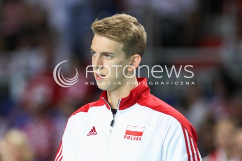  22.08.2015 TORUN ARENA<br />XIII MEMORIAL HUBERTA JERZEGO WAGNERA <br />MECZ POLSKA - JAPONIA ( MATCH POLAND - JAPAN ) <br />N/Z ARTUR SZALPUK SYLWETKA <br /> 