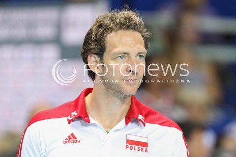  22.08.2015 TORUN ARENA<br />XIII MEMORIAL HUBERTA JERZEGO WAGNERA <br />MECZ POLSKA - JAPONIA ( MATCH POLAND - JAPAN ) <br />N/Z STEPHANE ANTIGA TRENER ( HEAD COACH ) SYLWETKA <br /> 