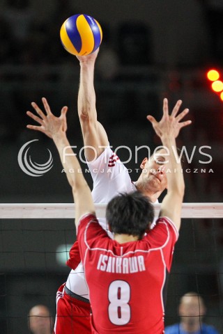  22.08.2015 TORUN ARENA<br />XIII MEMORIAL HUBERTA JERZEGO WAGNERA <br />MECZ POLSKA - JAPONIA ( MATCH POLAND - JAPAN ) <br />N/Z BARTOSZ KUREK <br /> 
