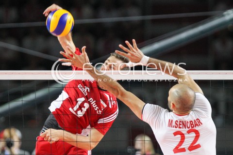  23.08.2015 TORUN ARENA<br />XIII MEMORIAL HUBERTA JERZEGO WAGNERA <br />MECZ POLSKA - IRAN ( MATCH POLAND - IRAN ) <br />N/Z MICHAL KUBIAK <br /> 