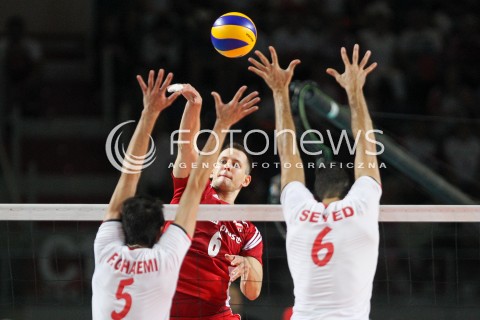  23.08.2015 TORUN ARENA<br />XIII MEMORIAL HUBERTA JERZEGO WAGNERA <br />MECZ POLSKA - IRAN ( MATCH POLAND - IRAN ) <br />N/Z BARTOSZ KUREK <br /> 