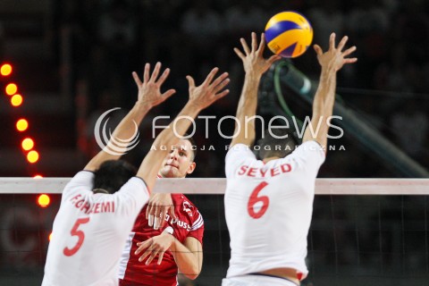  23.08.2015 TORUN ARENA<br />XIII MEMORIAL HUBERTA JERZEGO WAGNERA <br />MECZ POLSKA - IRAN ( MATCH POLAND - IRAN ) <br />N/Z BARTOSZ KUREK <br /> 