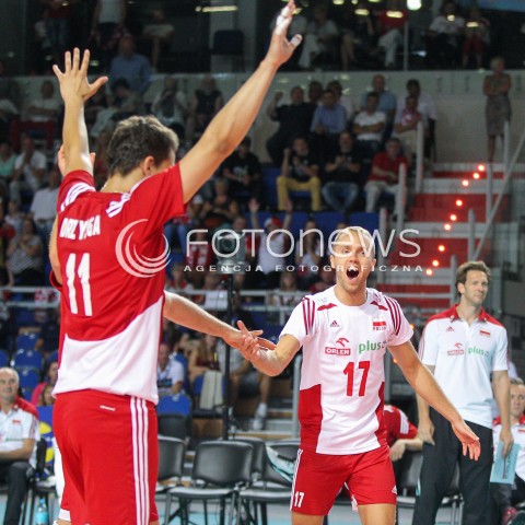  23.08.2015 TORUN ARENA<br />XIII MEMORIAL HUBERTA JERZEGO WAGNERA <br />MECZ POLSKA - IRAN ( MATCH POLAND - IRAN ) <br />N/Z PAWEL ZATORSKI RADOSC EMOCJE <br /> 