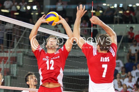  23.08.2015 TORUN ARENA<br />XIII MEMORIAL HUBERTA JERZEGO WAGNERA <br />MECZ POLSKA - IRAN ( MATCH POLAND - IRAN ) <br />N/Z GRZEGORZ LOMACZ KAROL KLOS <br /> 