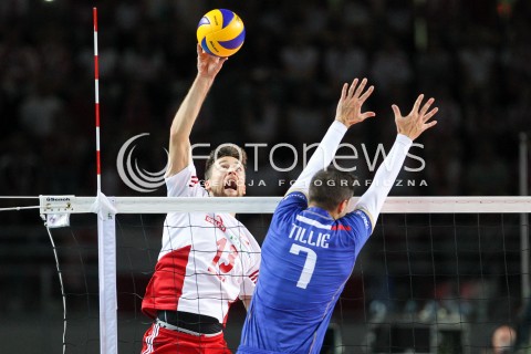  24.08.2015 TORUN ARENA<br />XIII MEMORIAL HUBERTA JERZEGO WAGNERA <br />MECZ POLSKA - FRANCJA ( MATCH POLAND - FRANCE ) <br />N/Z MICHAL KUBIAK <br /> 