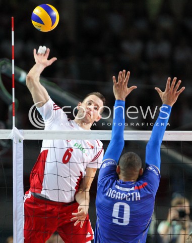  24.08.2015 TORUN ARENA<br />XIII MEMORIAL HUBERTA JERZEGO WAGNERA <br />MECZ POLSKA - FRANCJA ( MATCH POLAND - FRANCE ) <br />N/Z BARTOSZ KUREK <br /> 