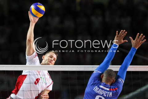  24.08.2015 TORUN ARENA<br />XIII MEMORIAL HUBERTA JERZEGO WAGNERA <br />MECZ POLSKA - FRANCJA ( MATCH POLAND - FRANCE ) <br />N/Z BARTOSZ KUREK <br /> 