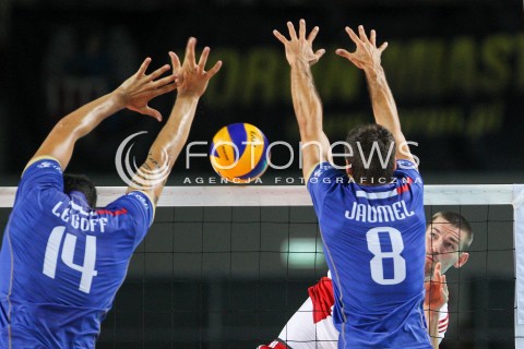  24.08.2015 TORUN ARENA<br />XIII MEMORIAL HUBERTA JERZEGO WAGNERA <br />MECZ POLSKA - FRANCJA ( MATCH POLAND - FRANCE ) <br />N/Z DAWID KONARSKI<br /> 