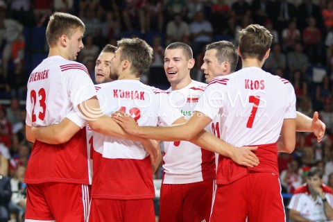  24.08.2015 TORUN ARENA<br />XIII MEMORIAL HUBERTA JERZEGO WAGNERA <br />MECZ POLSKA - FRANCJA ( MATCH POLAND - FRANCE ) <br />N/Z DAWID KONARSKI RAFAL BUSZEK RADOSC EMOCJE <br /> 