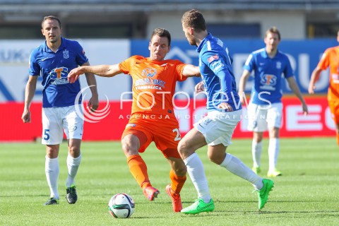  30.08.2015 MIELEC <br />PILKA NOZNA T-MOBILE EKSTRAKLASA SEZON 2015/2016 7. KOLEJKA <br />FOOTBALL POLISH EKSTRAKLASA SEASON 2015/2016 <br />MECZ TERMALICA BRUK-BET NIECIECZA - LECH POZNAN <br />N/Z WOJCIECH KEDZIORA <br /> 