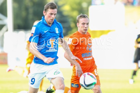  30.08.2015 MIELEC <br />PILKA NOZNA T-MOBILE EKSTRAKLASA SEZON 2015/2016 7. KOLEJKA <br />FOOTBALL POLISH EKSTRAKLASA SEASON 2015/2016 <br />MECZ TERMALICA BRUK-BET NIECIECZA - LECH POZNAN <br />N/Z BARTLOMIEJ BABIARZ KASPER HAMALAINEN <br /> 