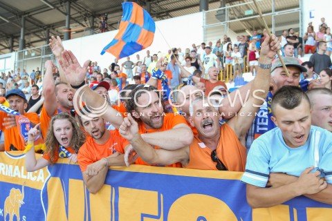  30.08.2015 MIELEC <br />PILKA NOZNA T-MOBILE EKSTRAKLASA SEZON 2015/2016 7. KOLEJKA <br />FOOTBALL POLISH EKSTRAKLASA SEASON 2015/2016 <br />MECZ TERMALICA BRUK-BET NIECIECZA - LECH POZNAN <br />N/Z KIBICE TERMALIKI BRUKBET NIECIECZA RADOSC WYGRANA EMOCJE<br /> 