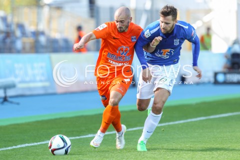  30.08.2015 MIELEC <br />PILKA NOZNA T-MOBILE EKSTRAKLASA SEZON 2015/2016 7. KOLEJKA <br />FOOTBALL POLISH EKSTRAKLASA SEASON 2015/2016 <br />MECZ TERMALICA BRUK-BET NIECIECZA - LECH POZNAN <br />N/Z TOMASZ FOSZMANCZYK TAMAS KADAR <br /> 