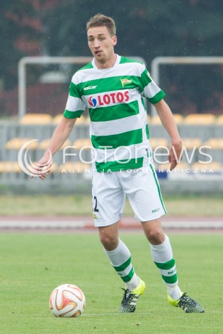  05.09.2015 RZESZOW<br />JUBILEUSZ 110-LECIA KLUBU RESOVIA RZESZOW<br />MECZ CWKS RESOVIA RZESZOW - LECHIA GDANSK<br />N/Z MARIO MALOCA SYLWETKA<br /> 