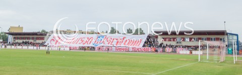  05.09.2015 RZESZOW<br />JUBILEUSZ 110-LECIA KLUBU RESOVIA RZESZOW<br />MECZ CWKS RESOVIA RZESZOW - LECHIA GDANSK<br />N/Z KIBICE RESOVII OPRAWA DOPING SEKTOROWKA NAJSTARSZA KROLOWA STADION WIDOK VIEW<br /> 