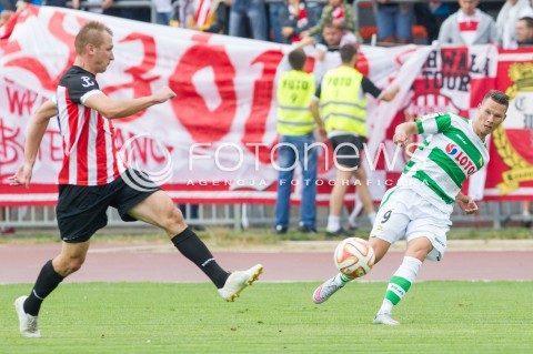  05.09.2015 RZESZOW<br />JUBILEUSZ 110-LECIA KLUBU RESOVIA RZESZOW<br />MECZ CWKS RESOVIA RZESZOW - LECHIA GDANSK<br />N/Z MICHAL MAK<br /> 