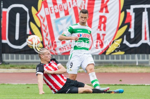  05.09.2015 RZESZOW<br />JUBILEUSZ 110-LECIA KLUBU RESOVIA RZESZOW<br />MECZ CWKS RESOVIA RZESZOW - LECHIA GDANSK<br />N/Z MICHAL MAK<br /> 