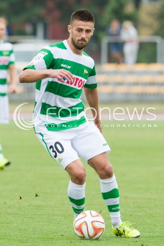  05.09.2015 RZESZOW<br />JUBILEUSZ 110-LECIA KLUBU RESOVIA RZESZOW<br />MECZ CWKS RESOVIA RZESZOW - LECHIA GDANSK<br />N/Z GRZEGORZ KUSWIK SYLWETKA<br /> 