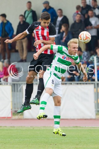  05.09.2015 RZESZOW<br />JUBILEUSZ 110-LECIA KLUBU RESOVIA RZESZOW<br />MECZ CWKS RESOVIA RZESZOW - LECHIA GDANSK<br />N/Z DANIEL LUKASIK <br /> 