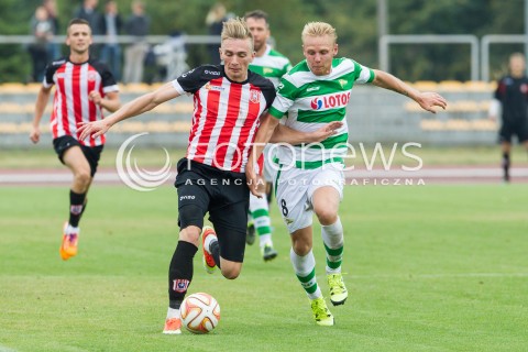  05.09.2015 RZESZOW<br />JUBILEUSZ 110-LECIA KLUBU RESOVIA RZESZOW<br />MECZ CWKS RESOVIA RZESZOW - LECHIA GDANSK<br />N/Z DANIEL LUKASIK <br /> 