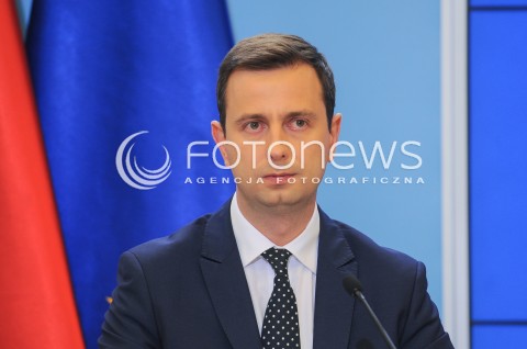  07.09.2015 WARSZAWA<br />KONFERENCJA PRASOWA RADY MINISTROW<br />N/Z MINISTER PRACY I POLITYKI SPOLECZNEJ WLADYSLAW KOSINIAK - KAMYSZ<br /> 