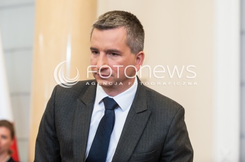  09.09.2014 WARSZAWA<br />WIZYTA PREMIERA UKRAINY W POLSCE<br />N/Z MINISTER FINANSOW MATEUSZ SZCZUREK<br /> 