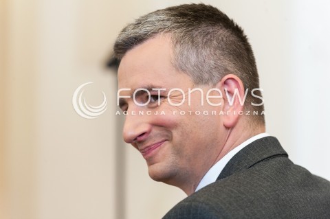  09.09.2014 WARSZAWA<br />WIZYTA PREMIERA UKRAINY W POLSCE<br />N/Z MINISTER FINANSOW MATEUSZ SZCZUREK<br /> 