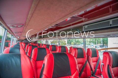  14.09.2015 WARSZAWA<br />KONFERENCJA POLSKI BUS<br />N/Z WNETRZE AUTOBUS POLSKI BUS W SRODKU SRODEK FOTELE<br /> 