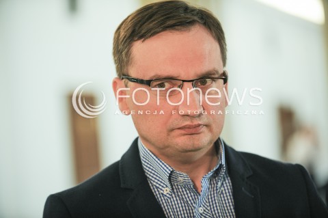  16.09.2015 WARSZAWA SEJM<br />NADZWYCZAJNE POSIEDZENIE SEJMU<br />N/Z ZBIGNIEW ZIOBRO<br /> 