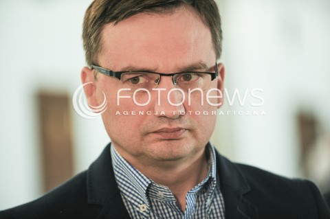  16.09.2015 WARSZAWA SEJM<br />NADZWYCZAJNE POSIEDZENIE SEJMU<br />N/Z ZBIGNIEW ZIOBRO<br /> 