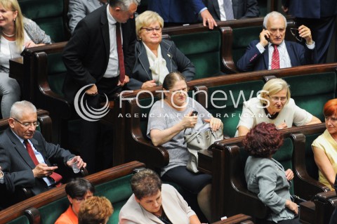  16.09.2015 WARSZAWA SEJM<br />NADZWYCZAJNE POSIEDZENIE SEJMU<br />N/Z KRYSTYNA PAWLOWICZ<br /> 