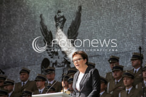  17.09.2015 WARSZAWA<br />OTWARCIE MUZEUM KATYNSKIEGO<br />N/Z PREMIER EWA KOPACZ<br /> 