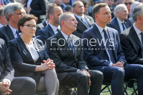  17.09.2015 WARSZAWA<br />OTWARCIE MUZEUM KATYNSKIEGO <br />N/Z PREZYDENT RP ANDRZEJ DUDA PREMIER EWA KOPACZ<br /> 